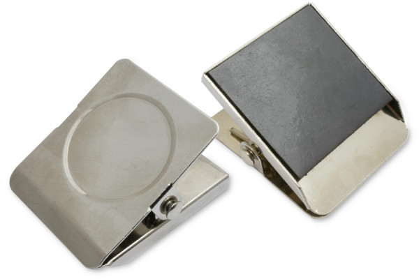 Magnetische briefklemmen en papierklemmen, 45 mm breed, vernikkeld