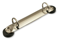 Magnetische ringbandmechanieken,<BR> DIN A4 / A5, <BR> R-vorm, met 2 ringen