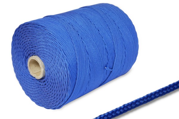 PP-koord, 2 mm Ø, op rol van 500 m, blauw