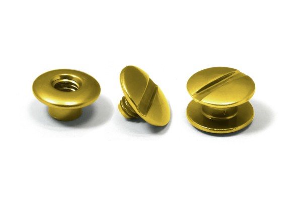 Aluminium busschroeven, goud