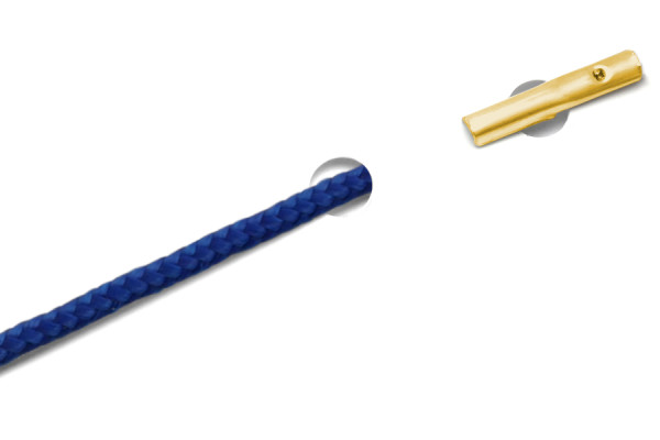 PP-koorden met Splitpennen, blauw