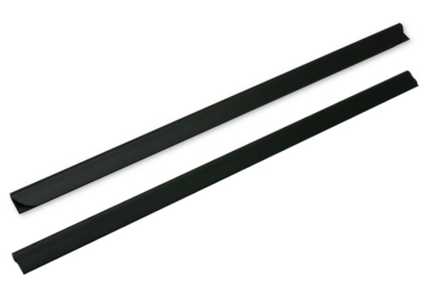 Klemstrips, 3-4 mm bevestiging, zwart