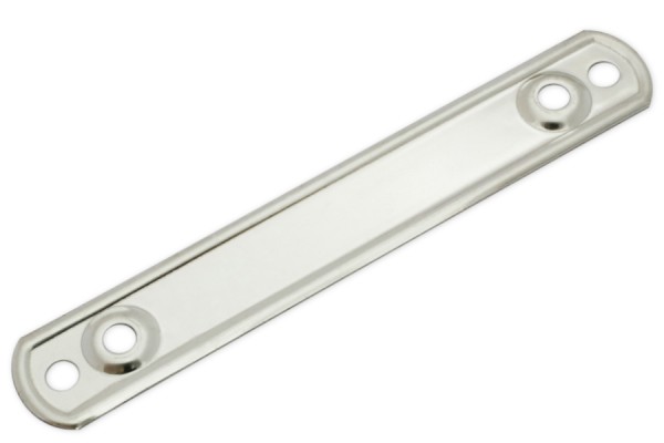 Klinkplaatjes voor spiraalveren, 115 x 19 mm, vertind