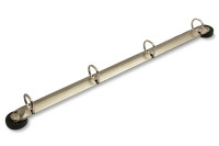 Magnetische ringbandmechanieken,<BR> DIN A4<BR> D-vorm, met 4 ringen