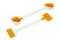 Schapwobblers<BR> van kunststof, <BR>75 mm, transparant, <BR>met 2 kleefvlakken