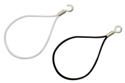 Elastische koorden, druppelvorm, kabelschoen