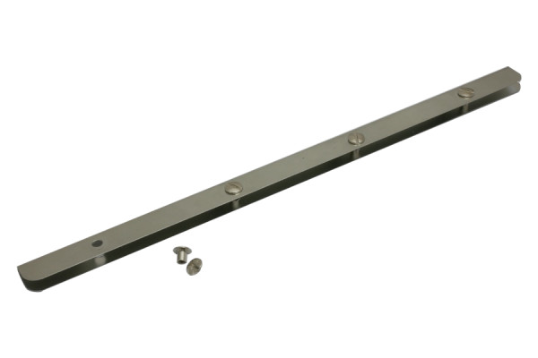 Menukaartrails A4, vernikkeld, perforatie 80/80/80 mm, incl. schroeven