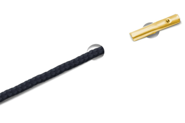 PP-koorden met Splitpennen, marineblauw