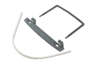 Buishechtingen,<br> grijs-wit