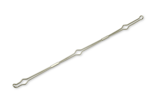 Draadklem, voor 3-voudige mechanismen, 280 mm, vernikkeld
