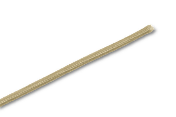 Elastiekjes op maat gesneden, beige
