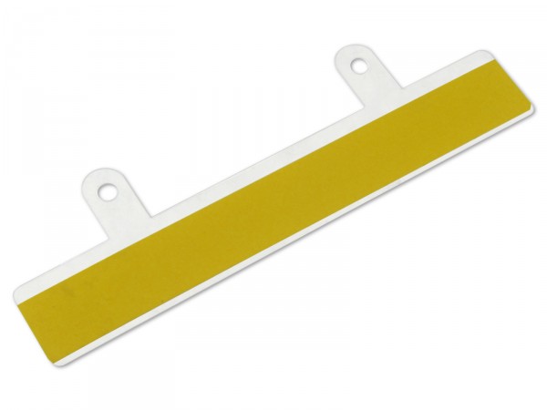 Hechtclip, zelfklevend, transparant, 150 mm
