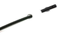 Elastiekjes met Splitpennen,<BR> zwart